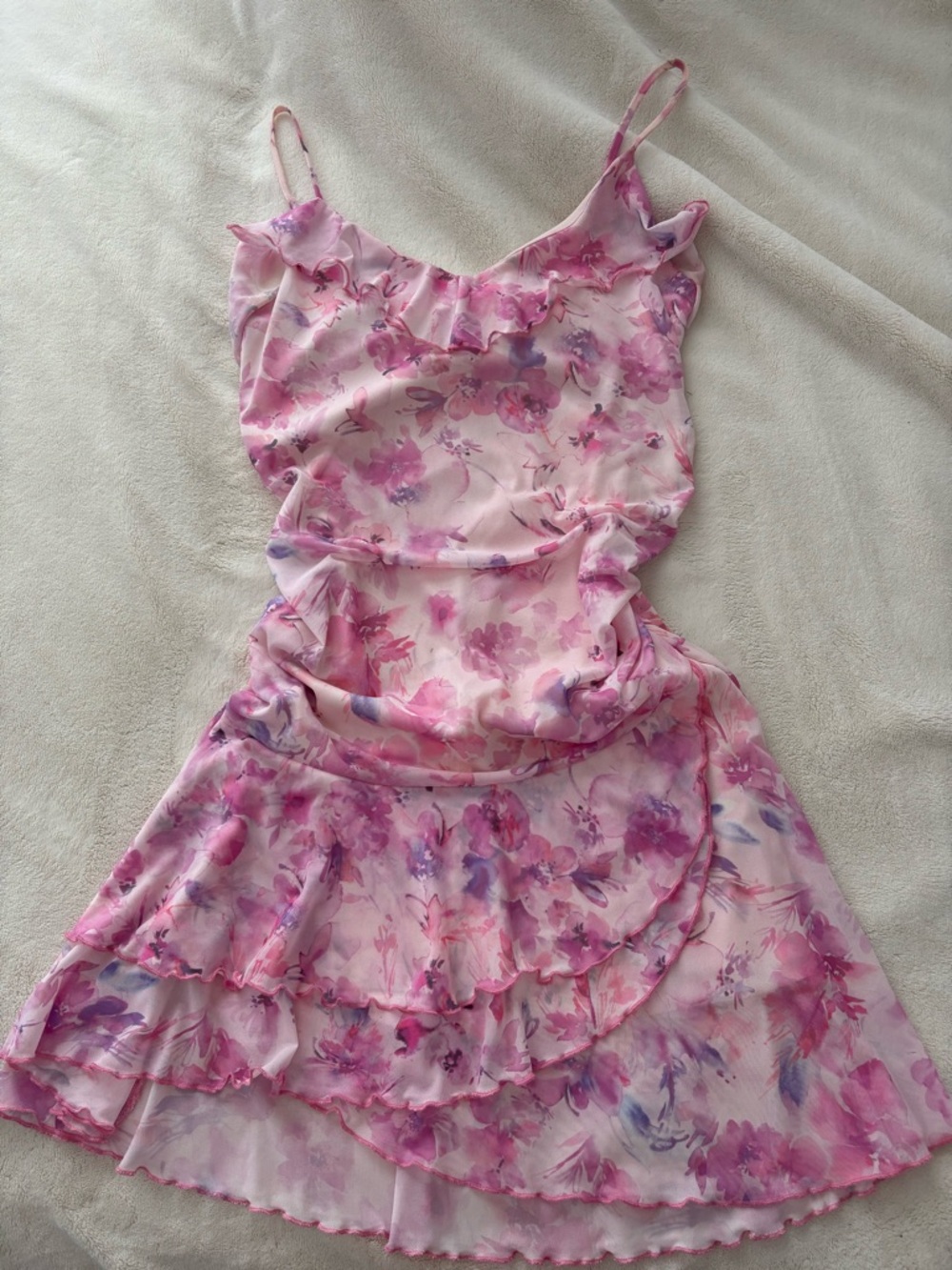 Caution To The Wind Pale Pink Slip Top